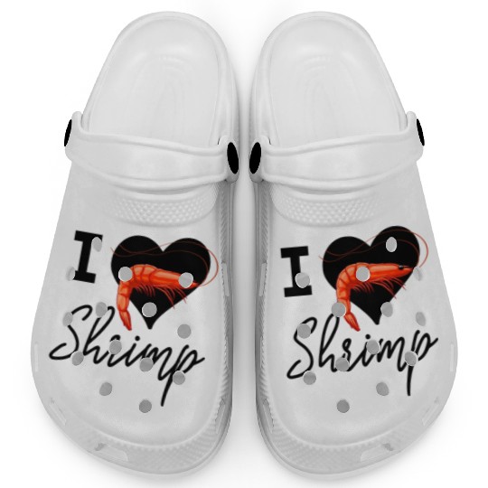 I Love Shrimp Clogs
