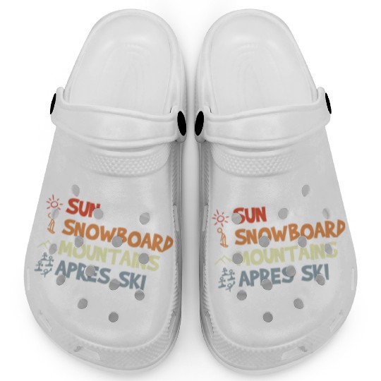 Vintage Snowboarding Clogs