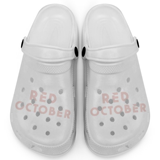 Red october phillies Clogs