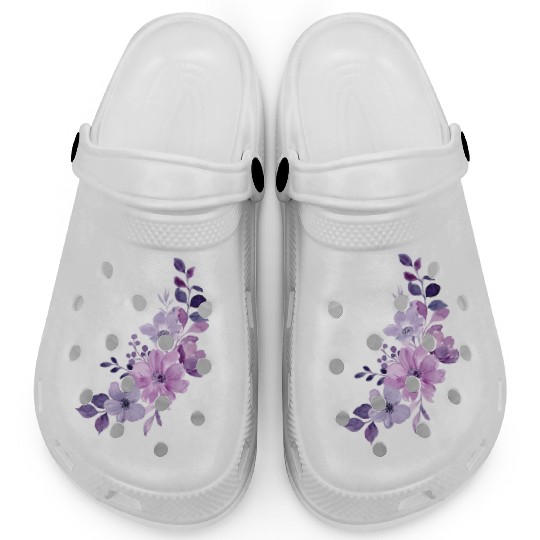 Lavender beautyfull desing Clogs for girl