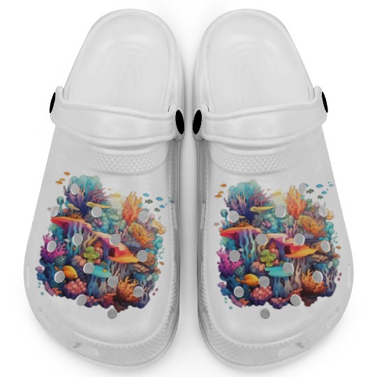 Coral Kaleidoscope: Nature's Mosaic Clogs