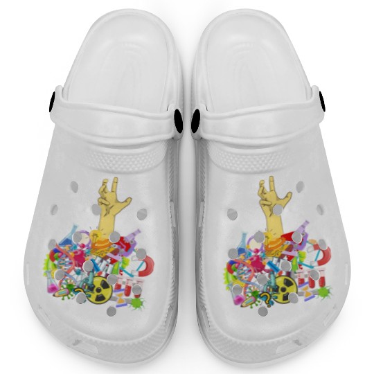 Funny I m Ok Chemistry Science Teacher Student Clogs