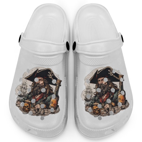 Drunk Pirate / Ahoi / Anchor / Rum / Ship / Boat Clogs