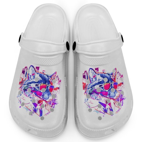 Retro Night Howler Clogs