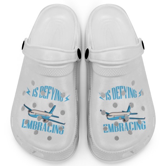 Pilot Aviation Airplane Airline Future Pilots Clogs
