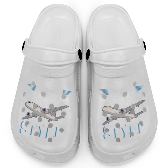 Pilot Aviation Airplane Airline Future Pilots Clogs