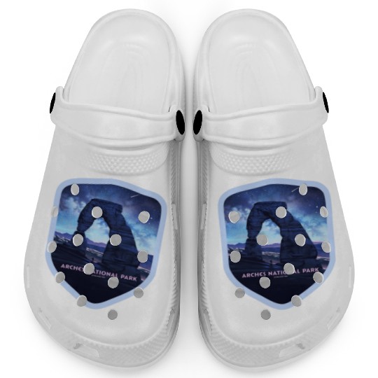 Arches National Park Stickers Clogs