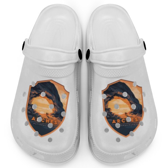 Arches National Park Stickers Clogs