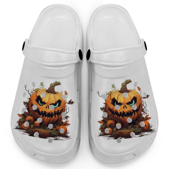 Halloween - Jack-O-Lantern Clogs