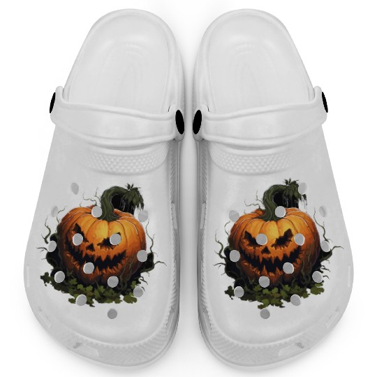 Halloween - Jack-O-Lantern Clogs