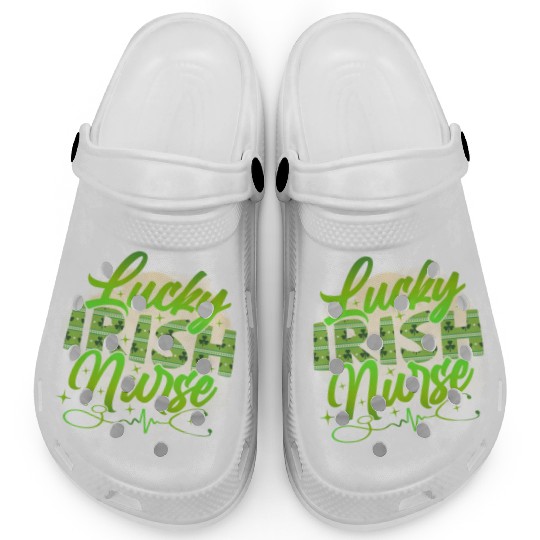 Lucky Irish Nurse Clogs
