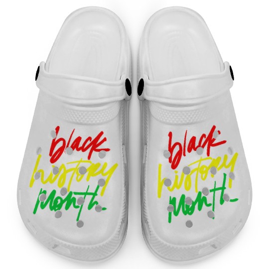 Black History Month Clogs
