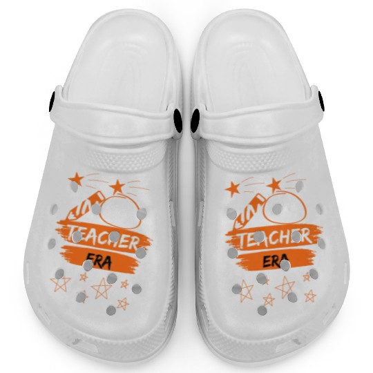 In My Teacher Era First Day Of School Clogs