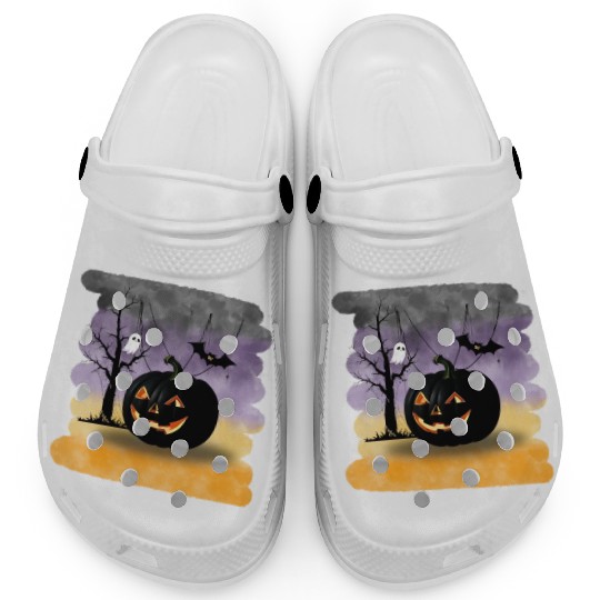 "The Midnight Pumpkin" Clogs