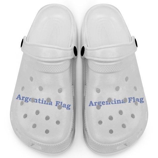 argentina flags Clogs football design gift