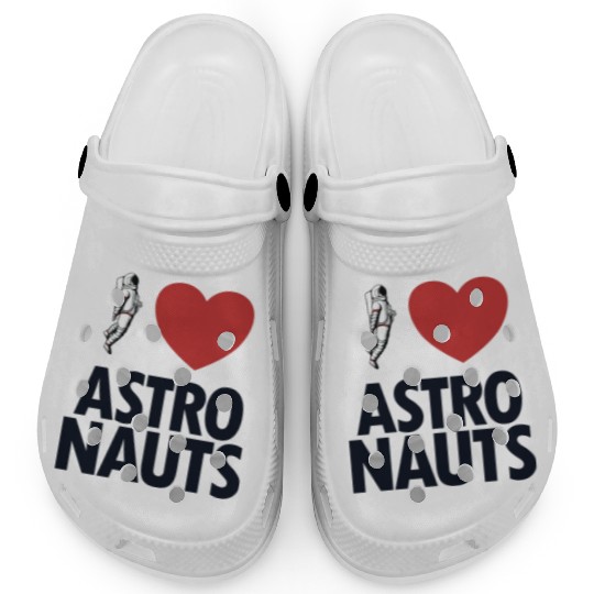 I Love Astronauts Spacecraft Cosmonaut Astronaut Clogs