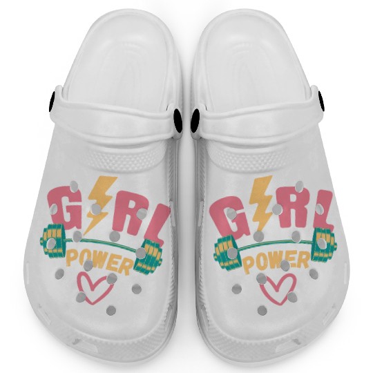 Girl power, gym design. Clogs