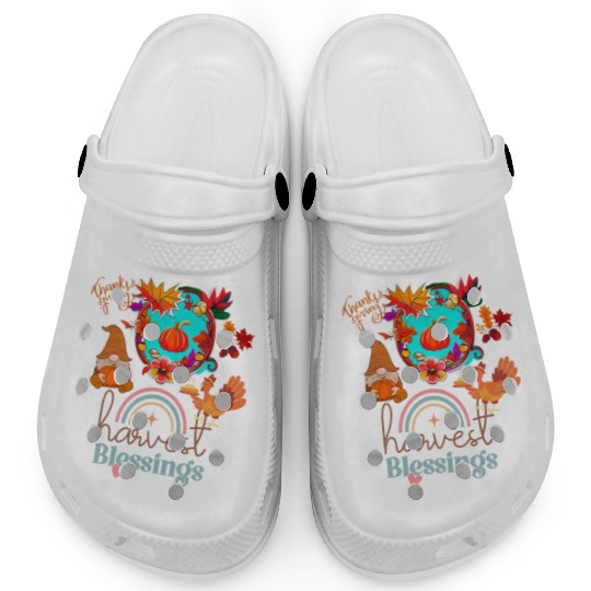 "Harvest Blessings" Clogs