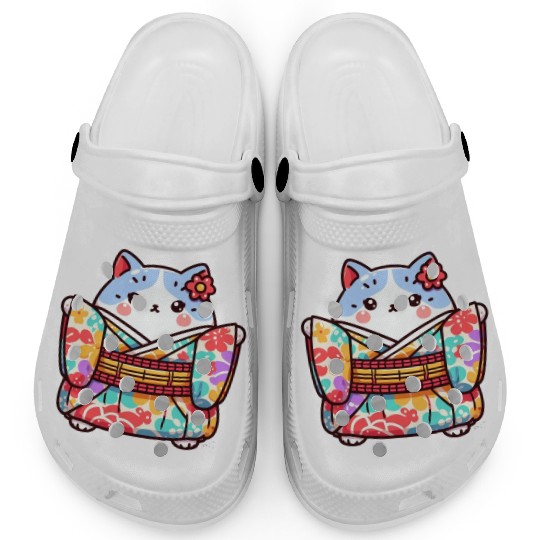 Japanese cat or Neko Clogs
