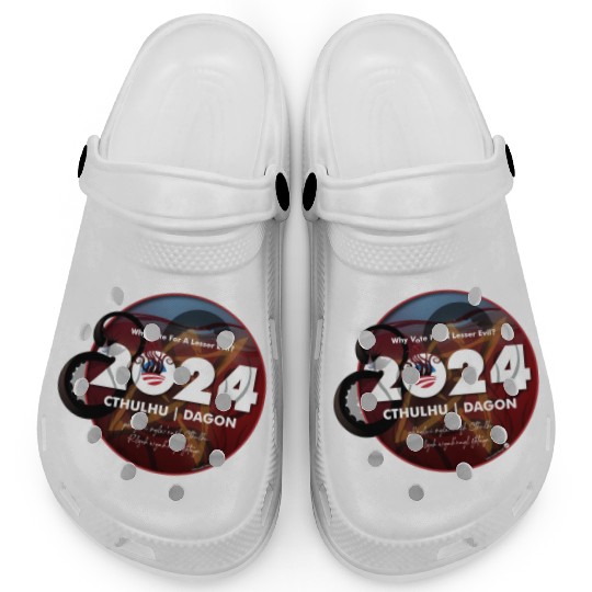 Why vote for a lesser evil? Cthulhu and Dagon 2024 Clogs