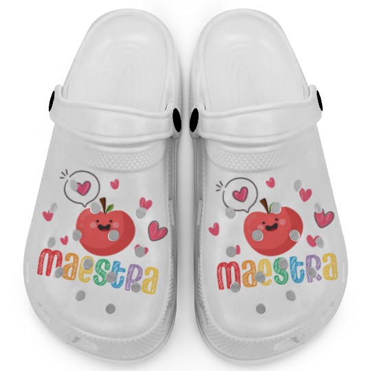 Maestra Bilingual Spanish Teacher team Clogs