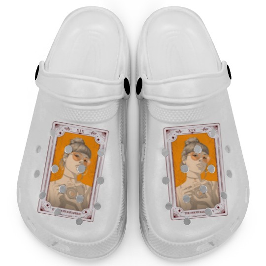 The Photographer Tarot Card Photography Camera Clogs