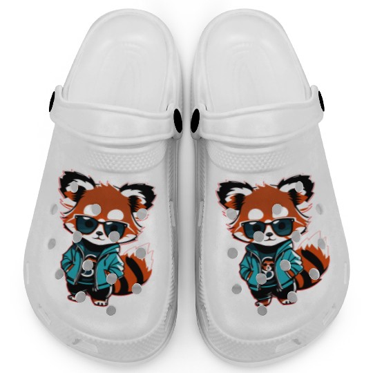 Kawaii Red Panda Clogs