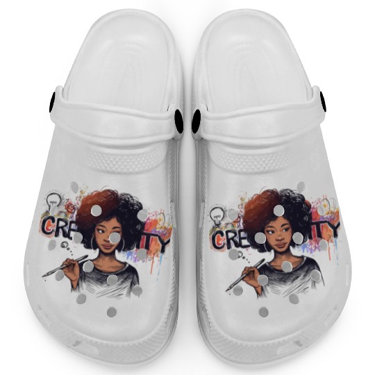 Creative Artist Portrait Clogs