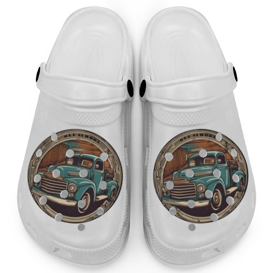 Old School Truck / Oldtimer / Car / Vintage / 60s Clogs