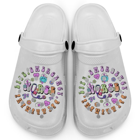 Emergency Nurse circle Clogs