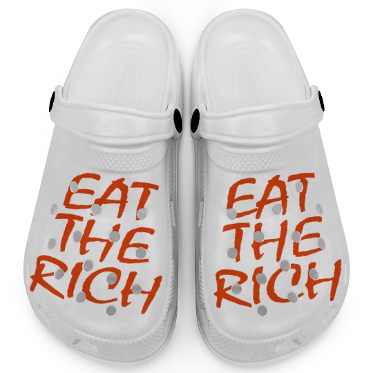 UAW Eat The Rich Clogs