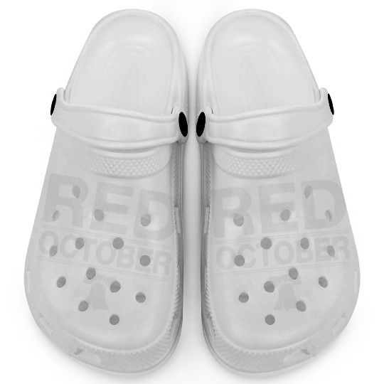 Vintage Red October Philly Philadelphia Clogs