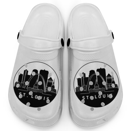 St. Louis Missouri Skyline Clogs