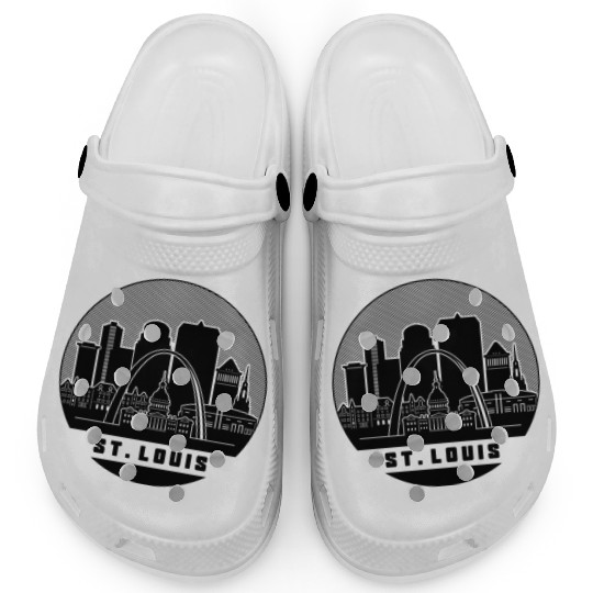 St. Louis Missouri Skyline Clogs