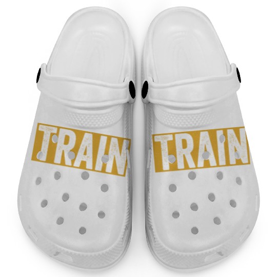 Train. Don't Complain! Job Saying Dog Trainer Clogs