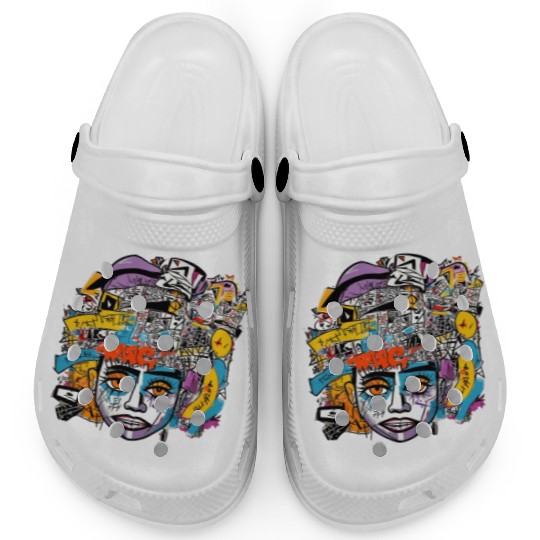 Graffiti Vizualise Clogs