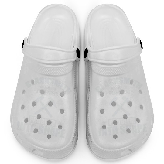 Blacksmith beat their Problem into Shape Metal Clogs