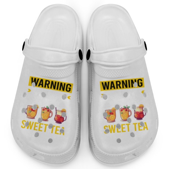Warning Sweet Tea Clogs