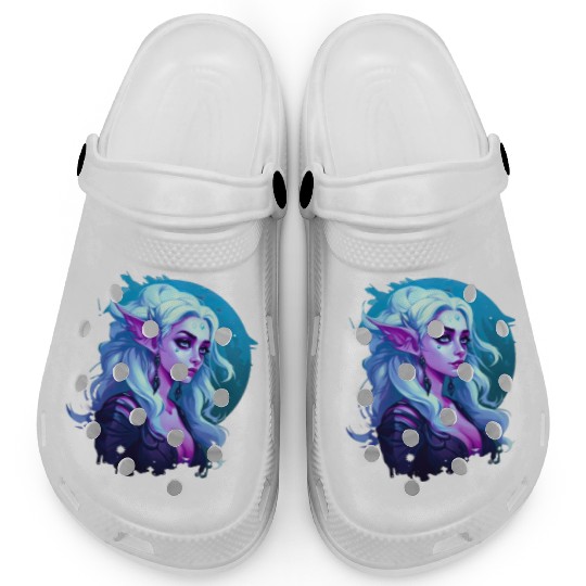 Enchanted Spectrum Elf Clogs