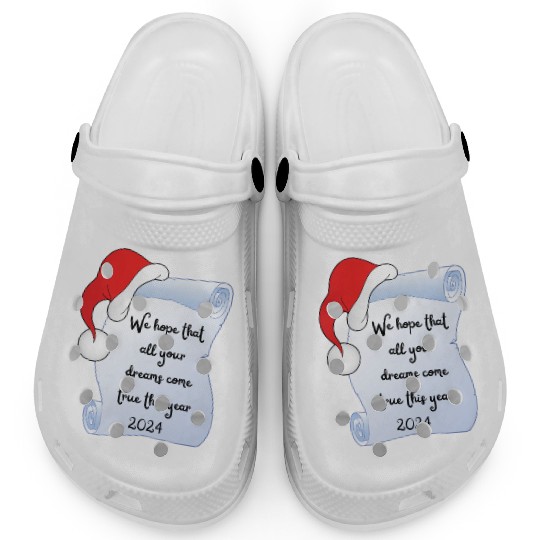 Santa Claus wishes Clogs