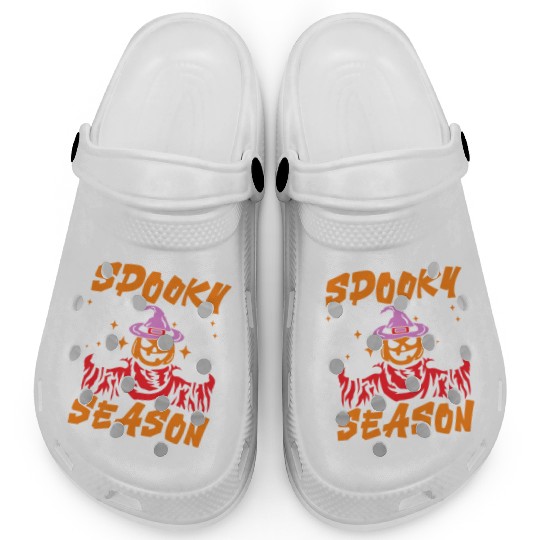 It's spooky season | scary halloween fun Clogs
