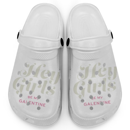 Be My Galentine. Galentine's Day Clogs