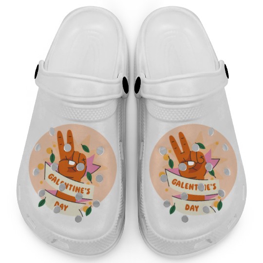 Be My Galentine. Galentine's Day Clogs