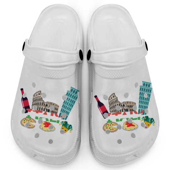 I LOVE ITALY Clogs