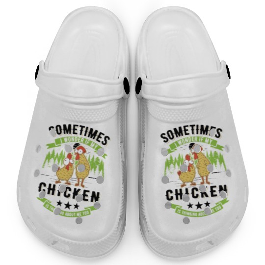 Chickens Chicken Farm Farmer Clogs