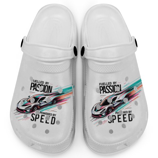 Fuelled by Passion Powered by Speed Clogs