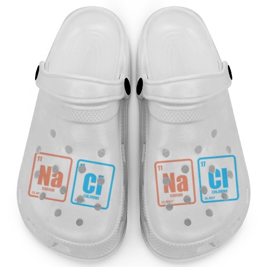 Don't Be So Salty Na Cl Periodic Table Science Clogs