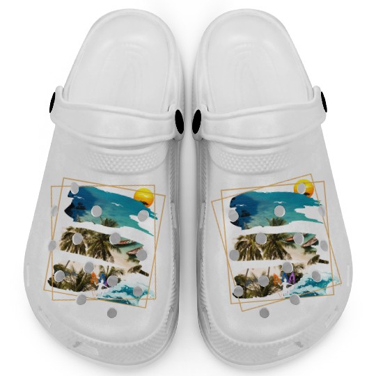 West Coast Los Angeles California Beach Clogs