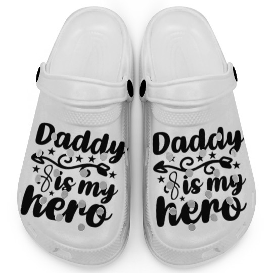 Daddy is my hero Clogs