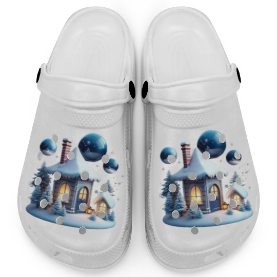 Christmas Elements 3D Magical cute Isolated Clogs